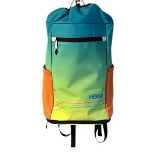 Hoka One One Ocean Mist Gradient Field Backpack Shoe Bag Lightweight Storage